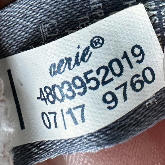 Aerie Ribbon Baby Pink Oversized Side Zip Hoodie - Picture 9 of 15